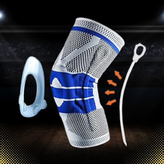 Rodilleras 1pcs tejido 3D con almohadilla